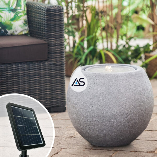 FONTANA SOLARE BALL GRAY