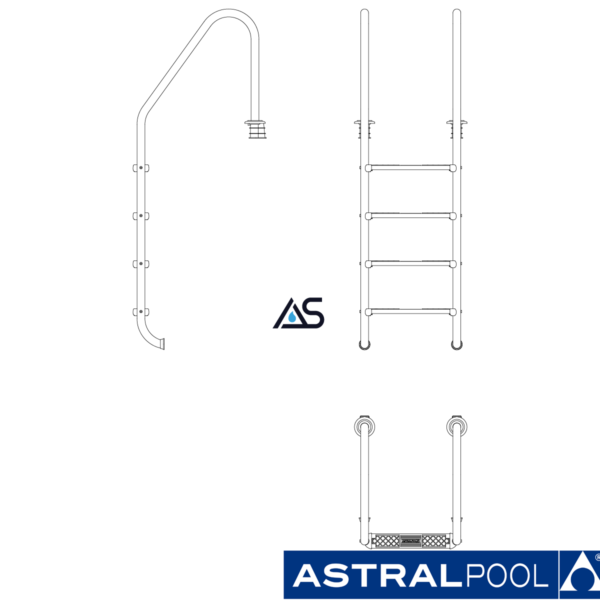 Scala Standard con 4 Gradini - immagine 2