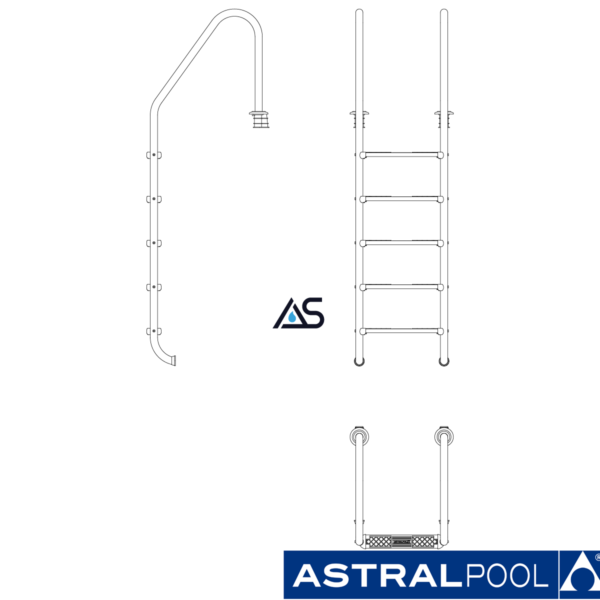 Scala Standard con 5 Gradini - immagine 2